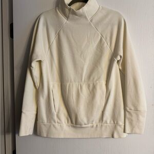 Women’s Cream Athletic Sweatshirt